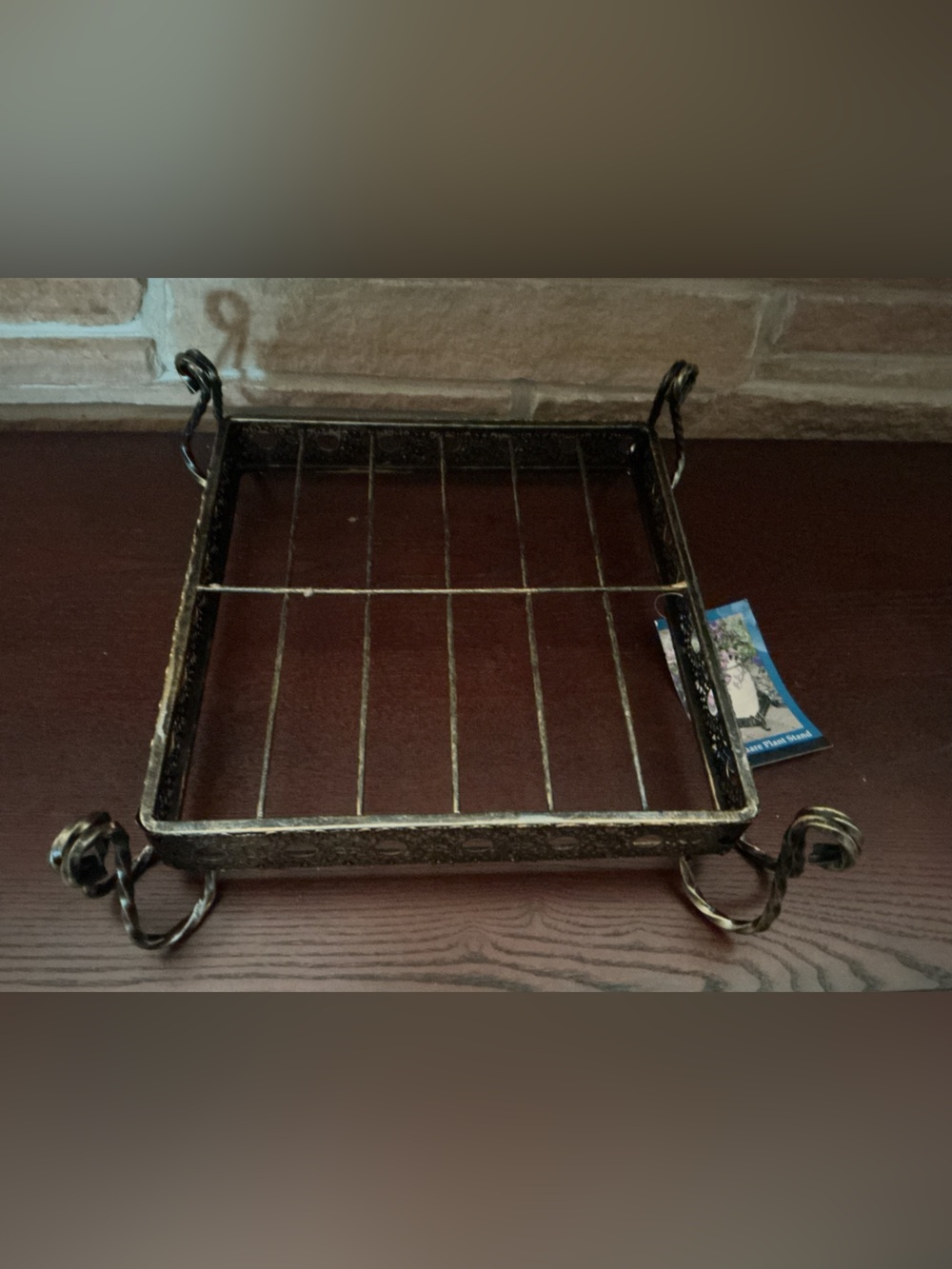 Beautiful brass plant stand